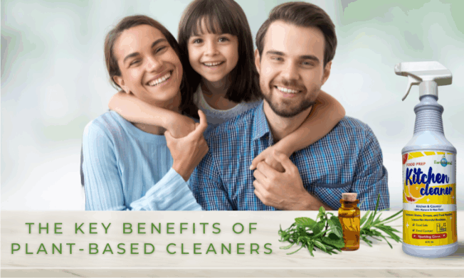 The key benefits of plant-based cleaners