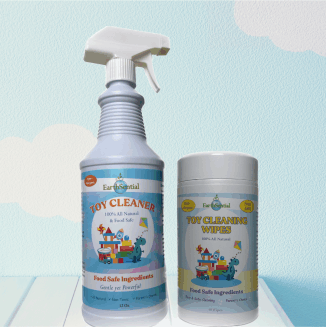 EarthSential toy cleaners are safe for babies