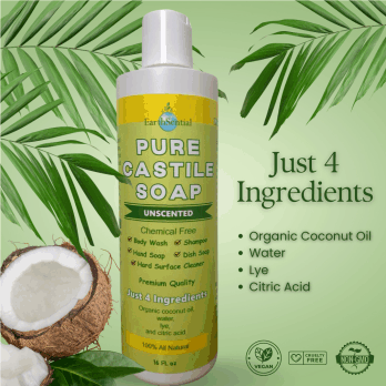 pure castile soap just 4 ingredients