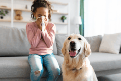 allergies, safe cleaning around children and pets