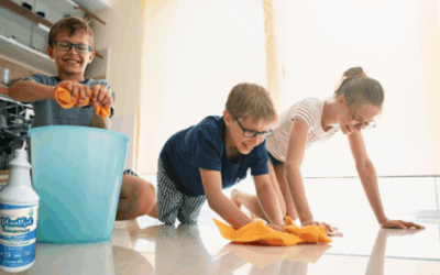 Safe cleaning around children and pets