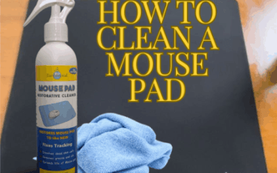 How to clean a mouse pad