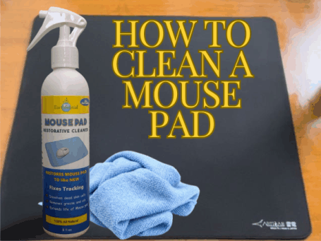 How to clean a mouse pad