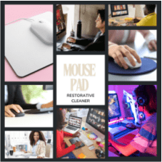 how to clean all types of mouse pads