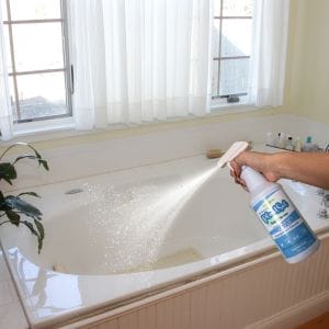 natural bathroom cleaners by EarthSential