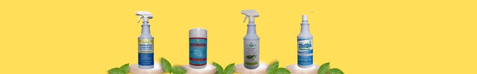 natural bathroom cleaners by EarthSential