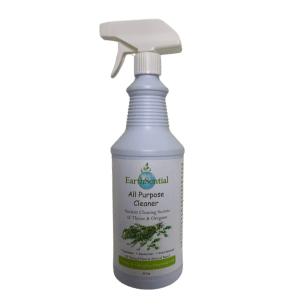 natural bathroom cleaners, thyme all purpose cleaner by EarthSential