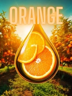 EarthSential orange essential oil products