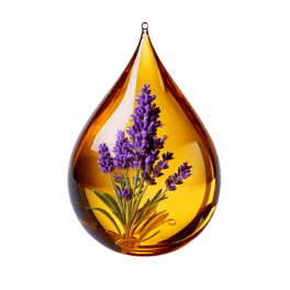 lavender oil drop