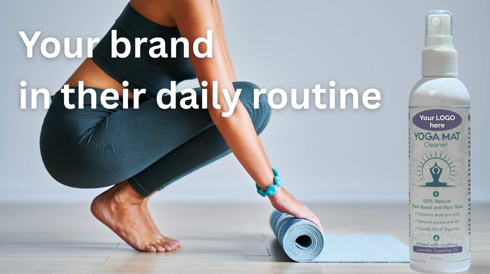 Private Label Yoga Mat Cleaners for Studios