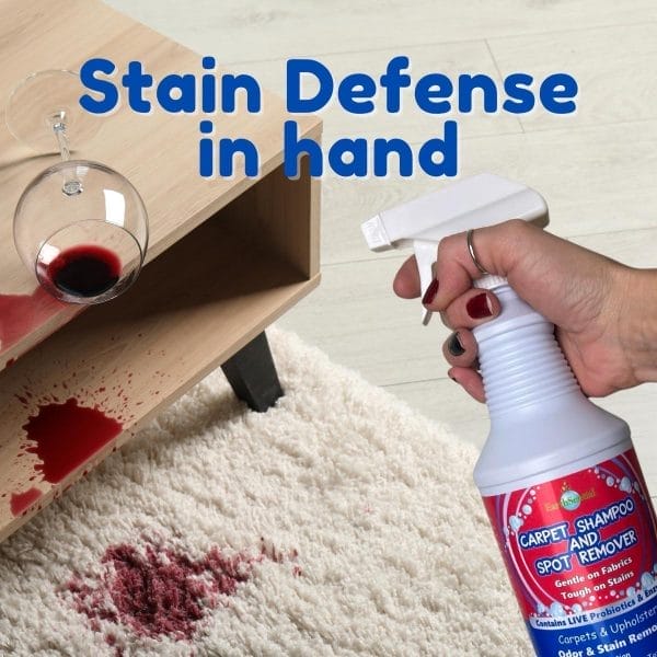 carpet shampoo and spot remover