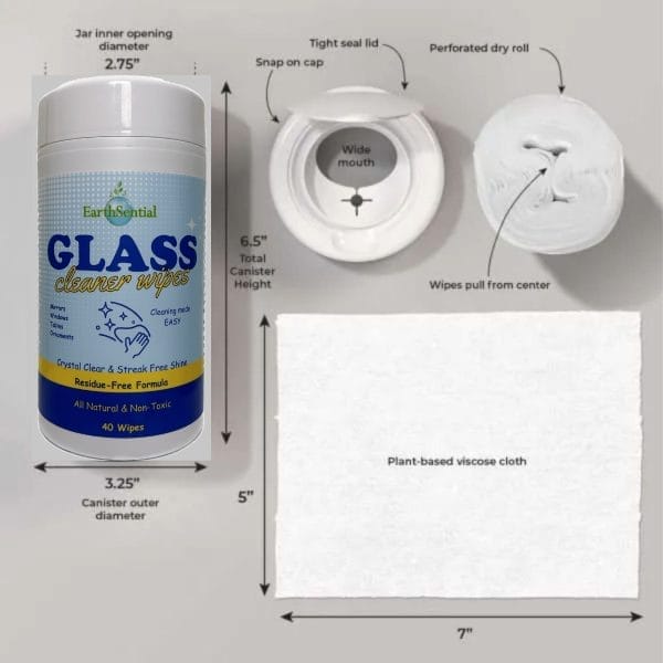 glass cleaner wipes