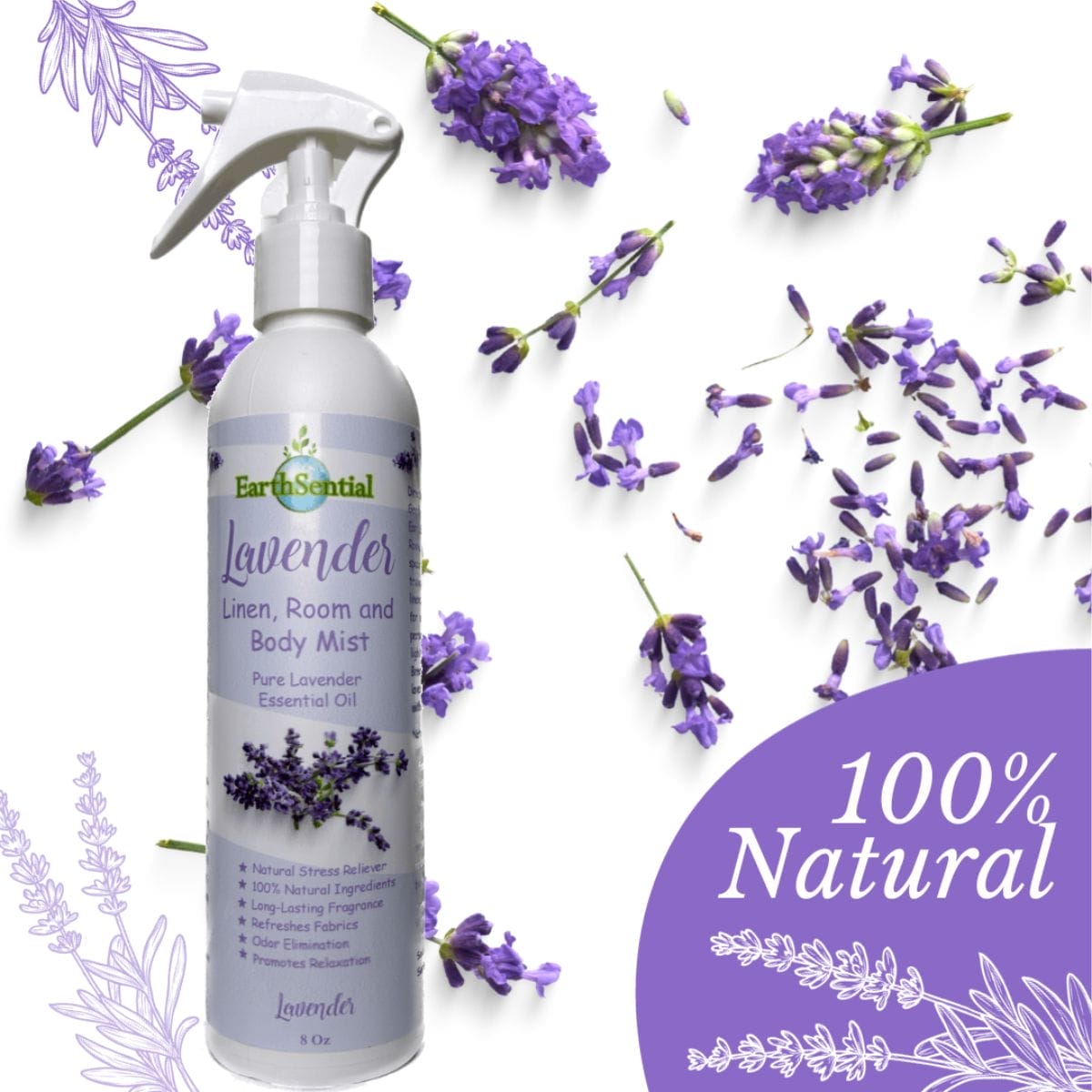 lavender linen, room and body spray