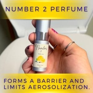 Number 2 perfume toilet spray