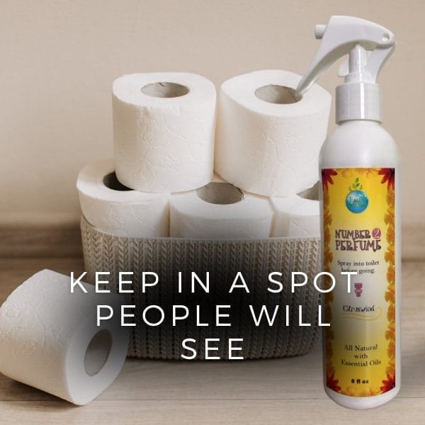 Number 2 perfume toilet spray