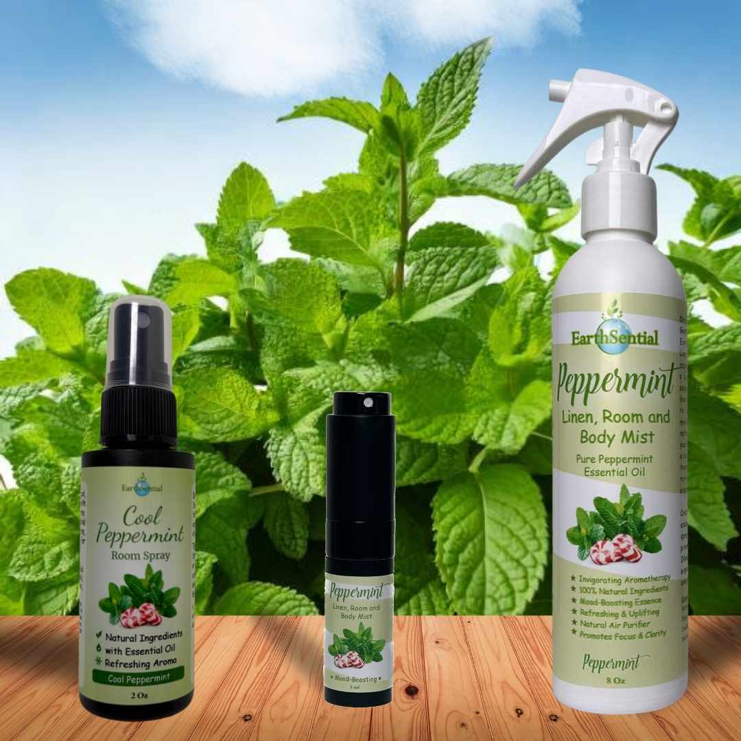 Peppermint Linen room and body spray