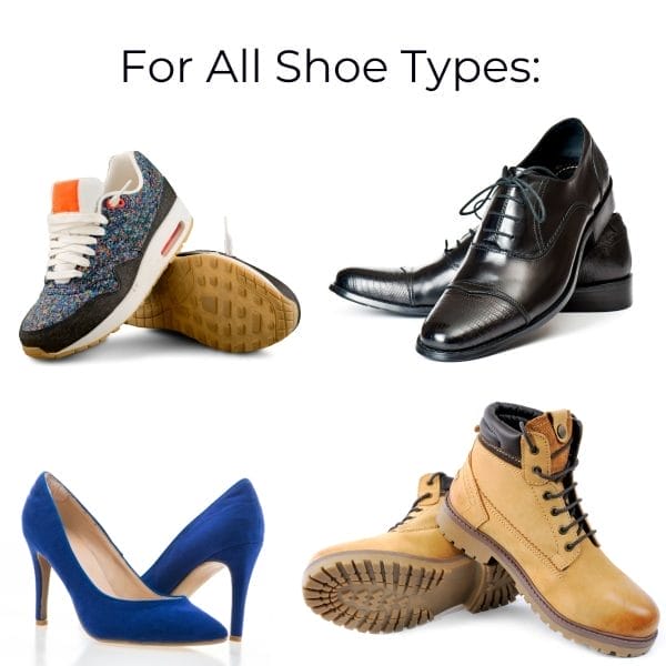Shoe refresher and deodorizer spray