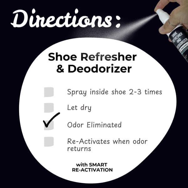Shoe Refresher and Deodorizer Spray - Image 3