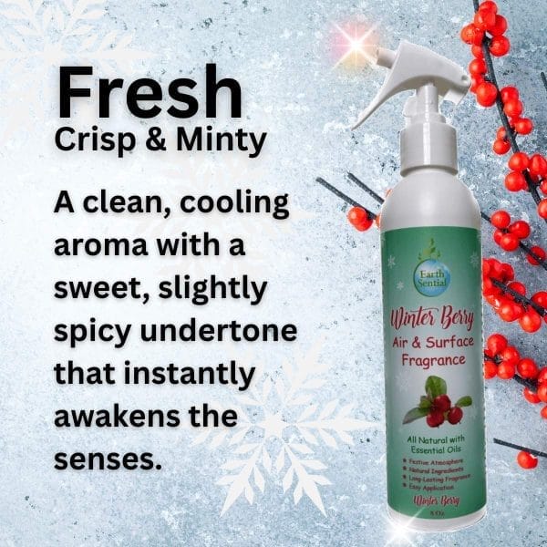 Winter berry air and surface fragrance