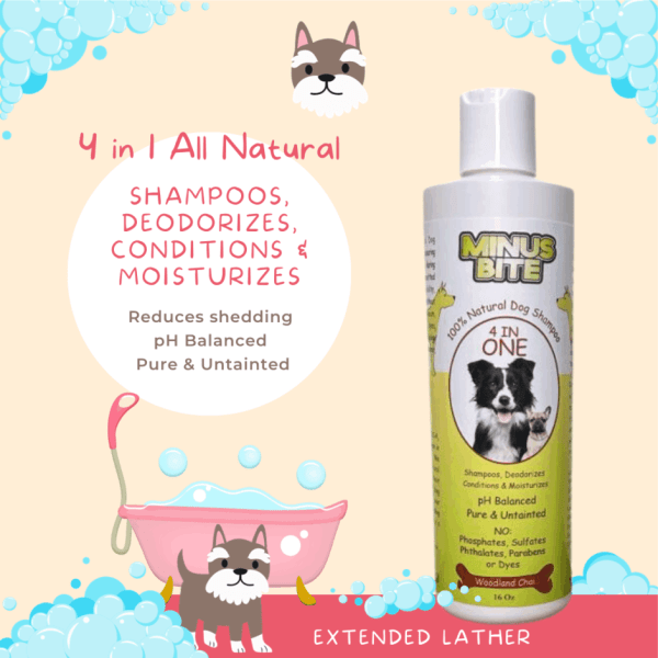 4 in one dog shampoo