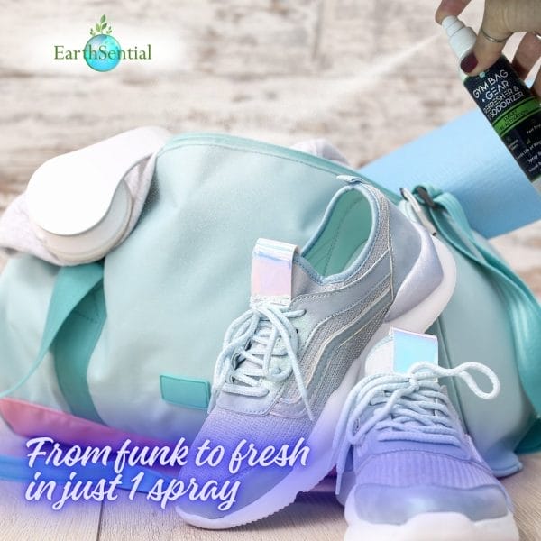 gym bag + gear refresher and deodorizer