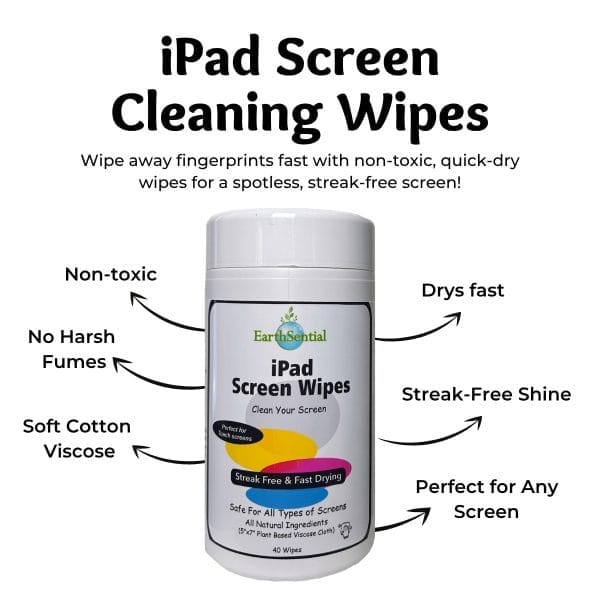 iPad screen wipes