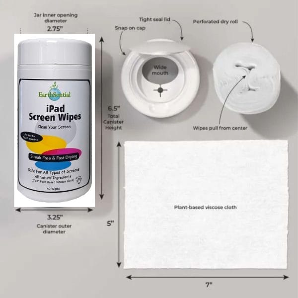iPad screen wipes