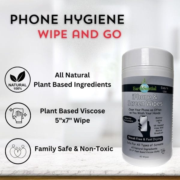iPhone and Screen Cleaning Wipes