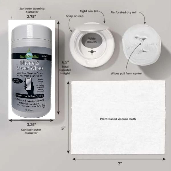 iPhone and Screen Cleaning Wipes