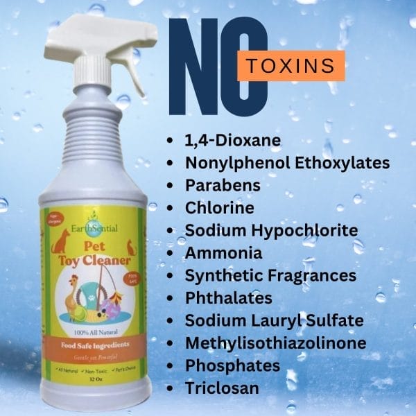 Pet toy cleaner