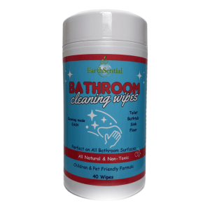 Bathroom cleaning wipes