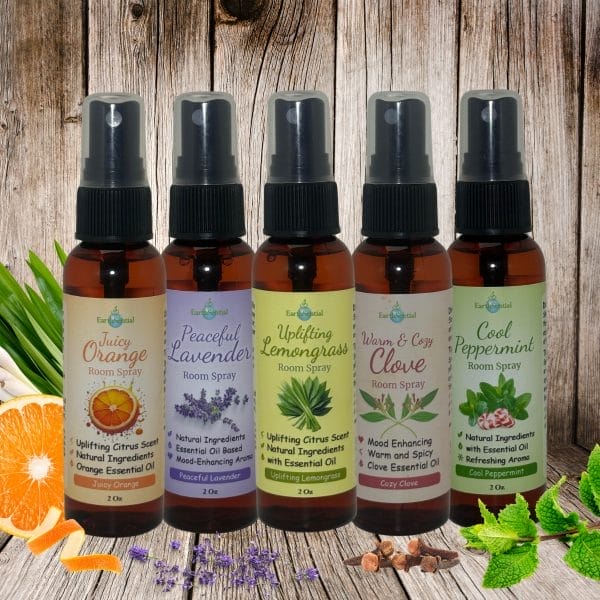 EarthSential Room Spray Collection 5-Pack