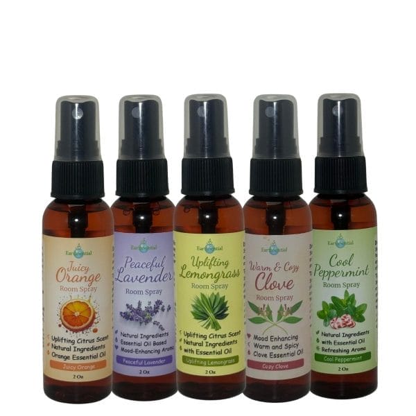 EarthSential Room Spray Collection 5-Pack