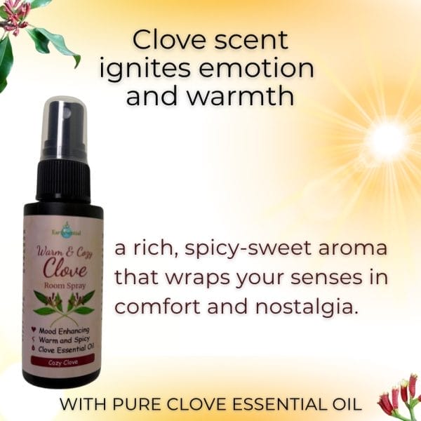 warm and cozy clove room spray