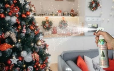 Make your artificial Christmas tree smell real