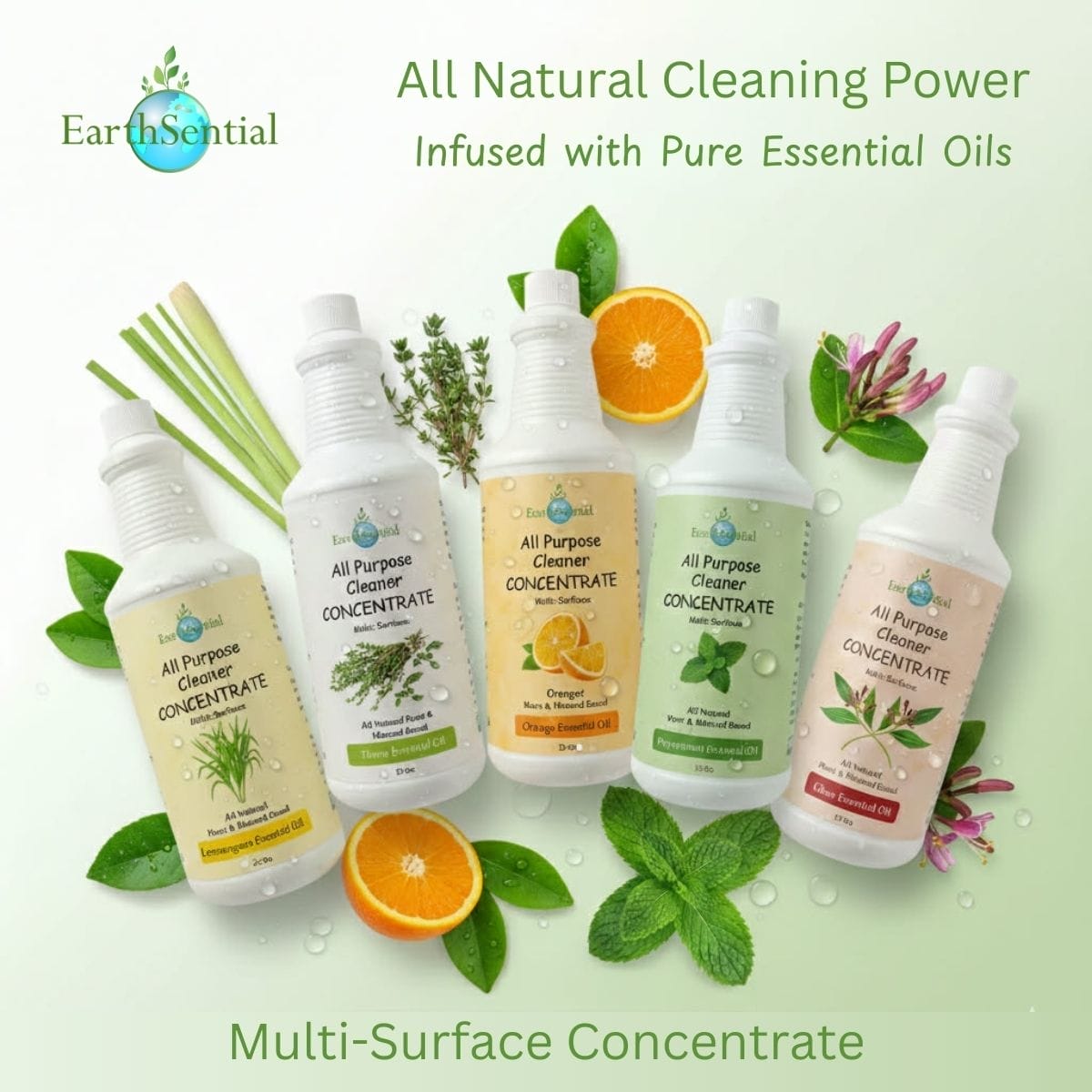 EarthSential Plant-Based All-Purpose Cleaner Concentrate 2 EarthSential Plant-Based All-Purpose Cleaner Concentrate